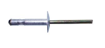 Blindniete Aus Aluminium Und Stahl Mit Vergrößertem Kopf 4,0 X 12 Mm/12 - 953 4,0 X 12p