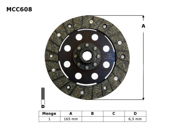 Trw Zf Kupplungsscheibe Bmw R 1100 R / S 98-05, 1150 Gs / Adv / R / Rs / Rt 99-06,