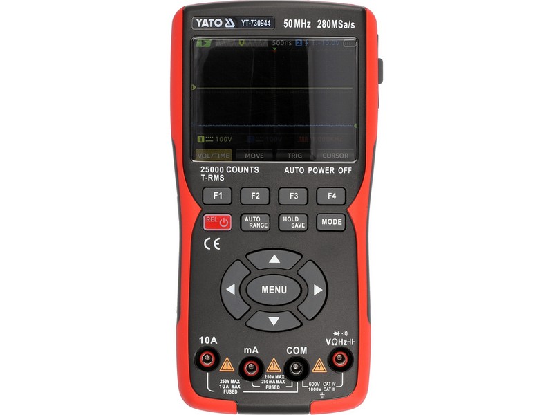 Multi-oszilloskop 280 Msa/s 50 Mhz 3-in-1 - Yt-730944