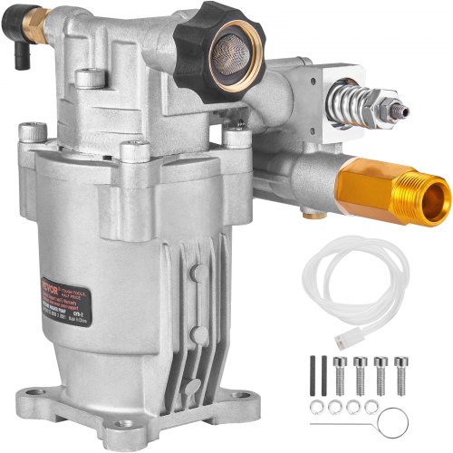 Ersatzpumpe Für Hochdruckreiniger, 19,05 Mm Welle, Horizontal, 234 Bar, 11 L/min Durchfluss, Hochdruckreinigerpumpe, Zum Waschen Von Wänden, Zäunen, Gehwegen, Fahrzeugen Und Mehr