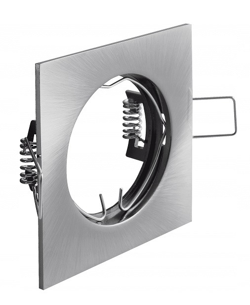 Porto Ip20 Quadratischer Edelstahl-deckenstrahler - V-prod4-02
