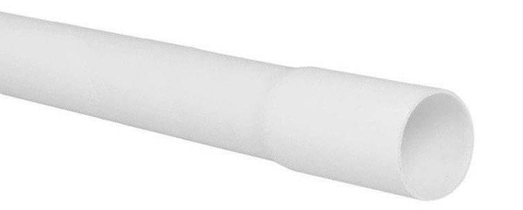 Rl-16 Steckverbindungsrohr Für Elektrische Installationen, 2 Meter, Weiß - Vt-210-1602