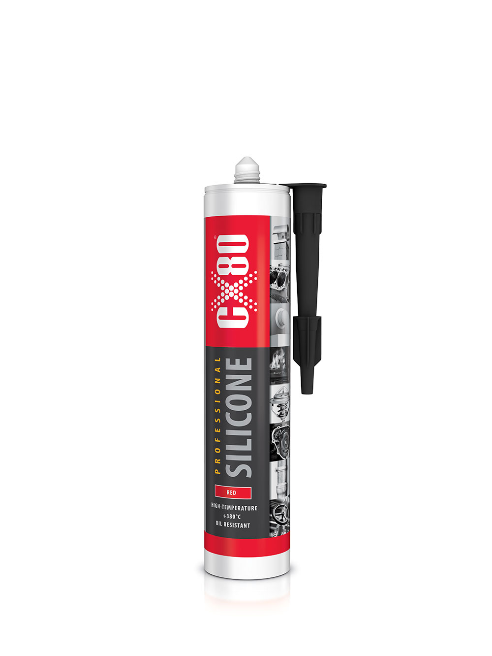 Professionelles Silikon 310 Ml Hohe Temperatur Farblos - Cx-297