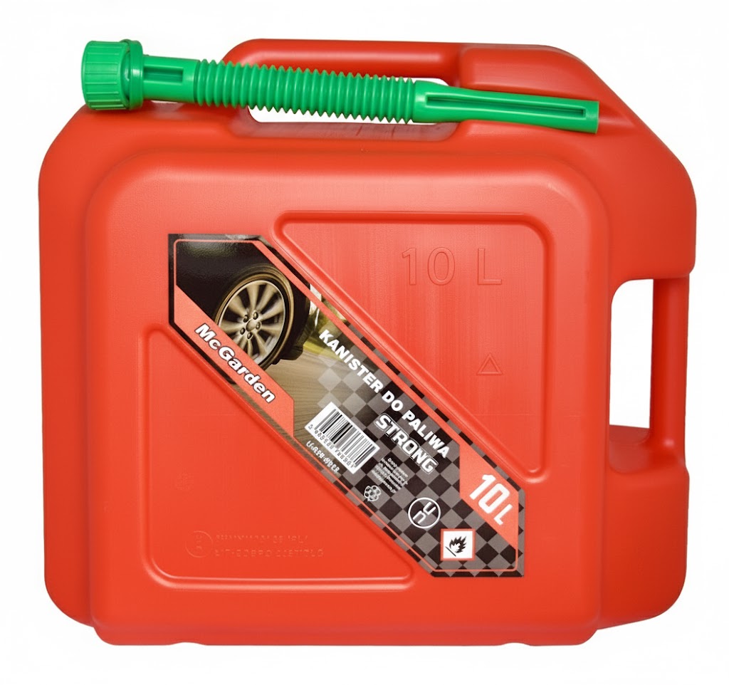 Stabiler Kunststoffkanister Für Benzin 10l - U-930-0012
