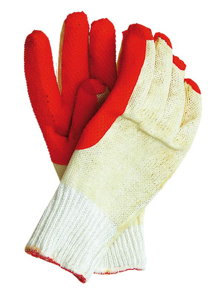 Handschuhe Mit Vulkanisiertem Gummibeschichtung Recorex 412 Pp-006 10 - Rek Rex 105