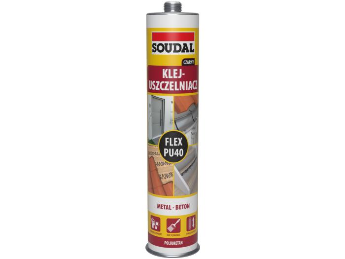 Polyurethan-klebstoff-dichtstoff Flex Pu 40 Schwarz 300 Ml - Usz 40pu 30c
