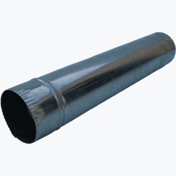 Nicht Verzinktes Lüftungsrohr 90 Mm 1 Mb - Rc 090