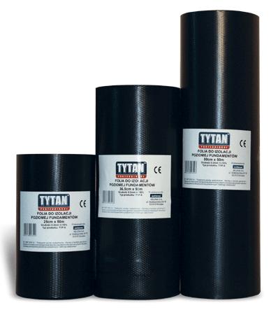 Folie Zur Horizontalen Fundamentisolierung 50 Cm X 50 M - Fm If 50 X 50