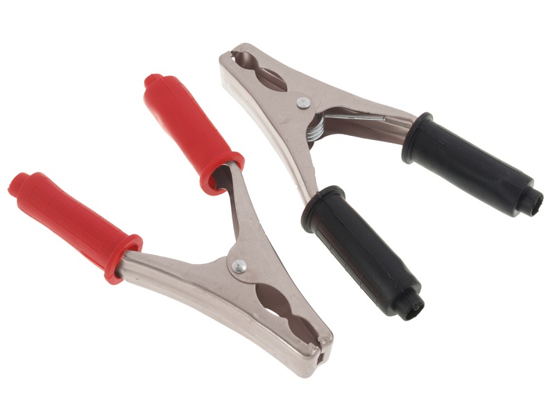 Krokodilstecker 200 A, Groß, Schwarz, Länge - Ss01591cza