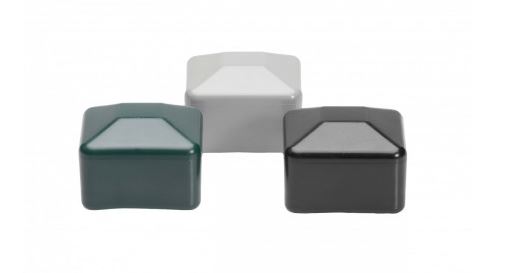 Quadratische Pfostenkappe Nsk 15 379 Schwarz - Sl Zpnsk379c