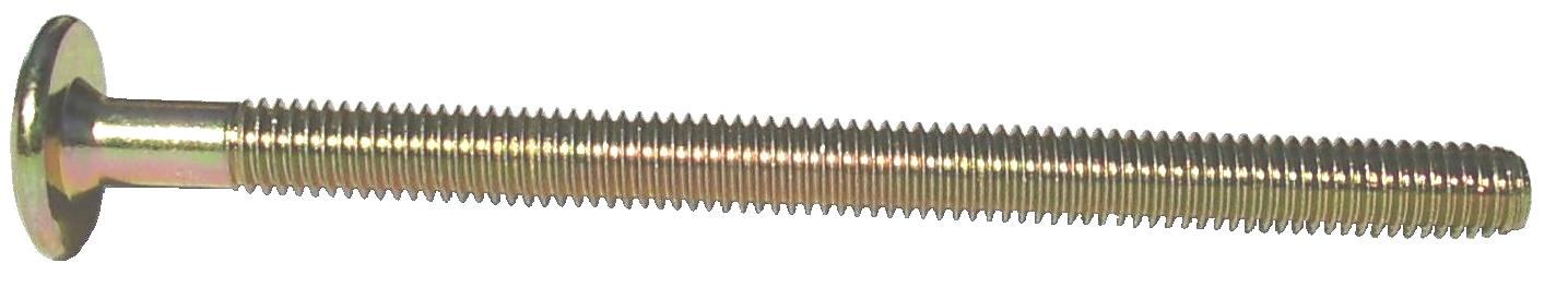 Verzinkte Möbelschraube, Flachkopf, 6 X 40 Mm - 198 6 X 40 Zn