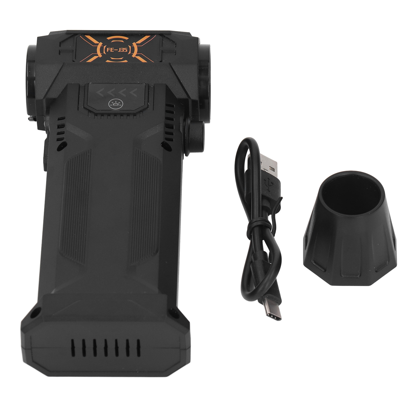 Elektrisches Aerosol Mit 130.000 U/min, Leistungsstarkem Turbolüfter, Usb-wiederaufladbar, Kabellos, Mit Düse Für Zuhause, Auto, Tastatur Und Camping.