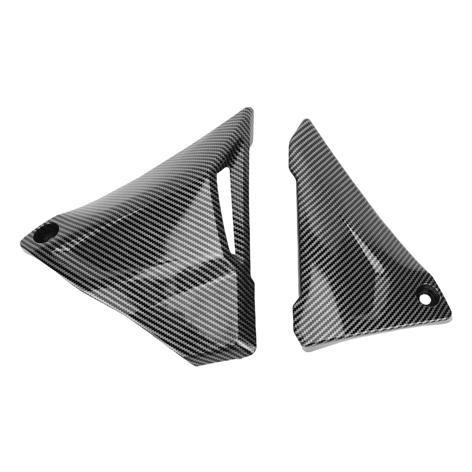 Paar Motorrad-seitenbatterieabdeckungen 46638523156 Links/rechts Als Ersatz Für R1200gs-k50, R1200gs Adventure-k51, R1250gs-k50, R1250gs Im Carbonfaser-stil