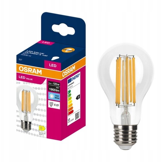 Lampe Eko-light Value Classic E27 P 120 13 W 1900 Lm