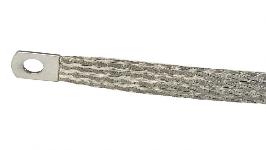 Erdungsflechtband Helukabel Grounding Braid Doppelt Gecrimpt 16 Mm²