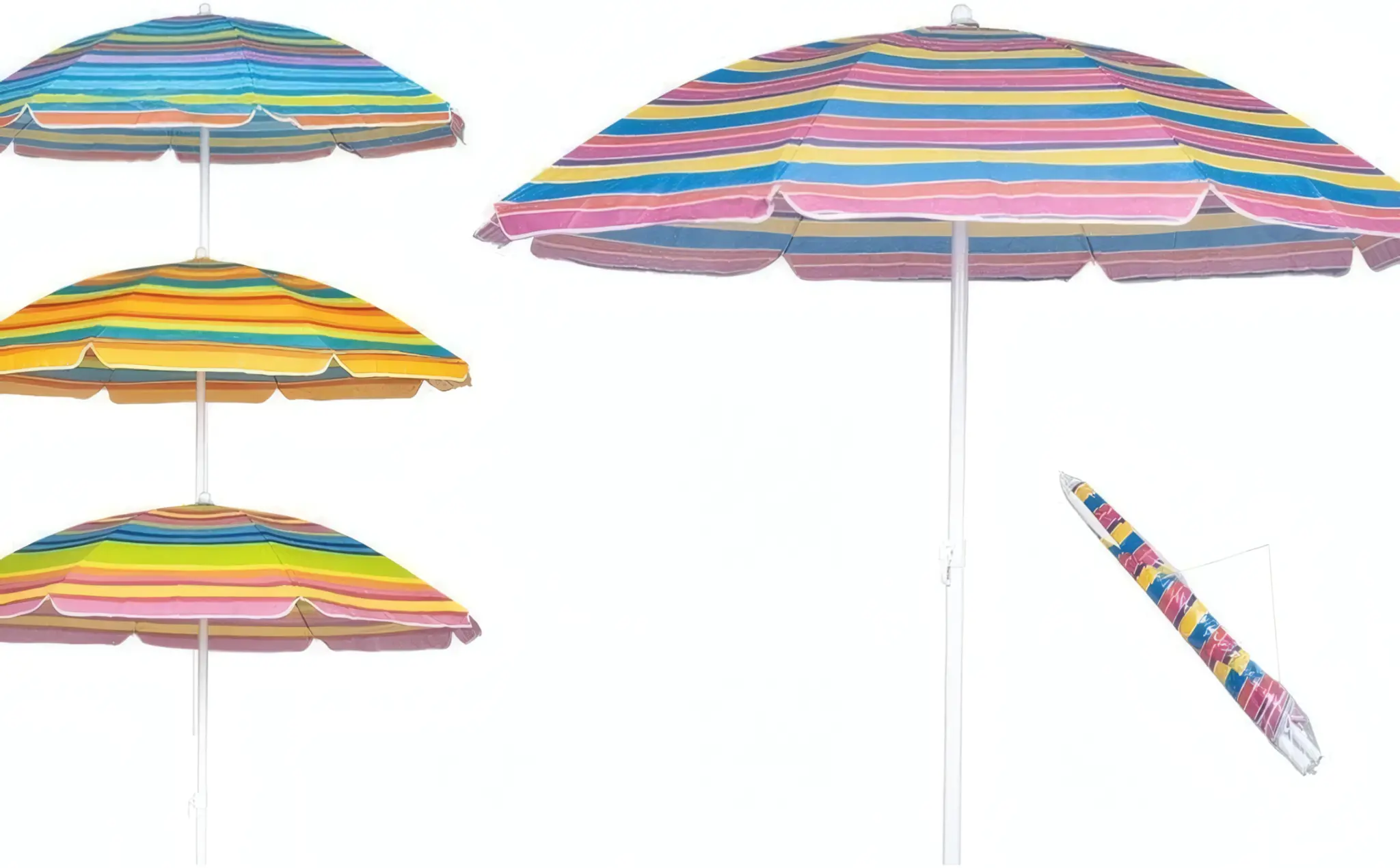 Strandschirm Ø180 Cm In Verschiedenen Farben