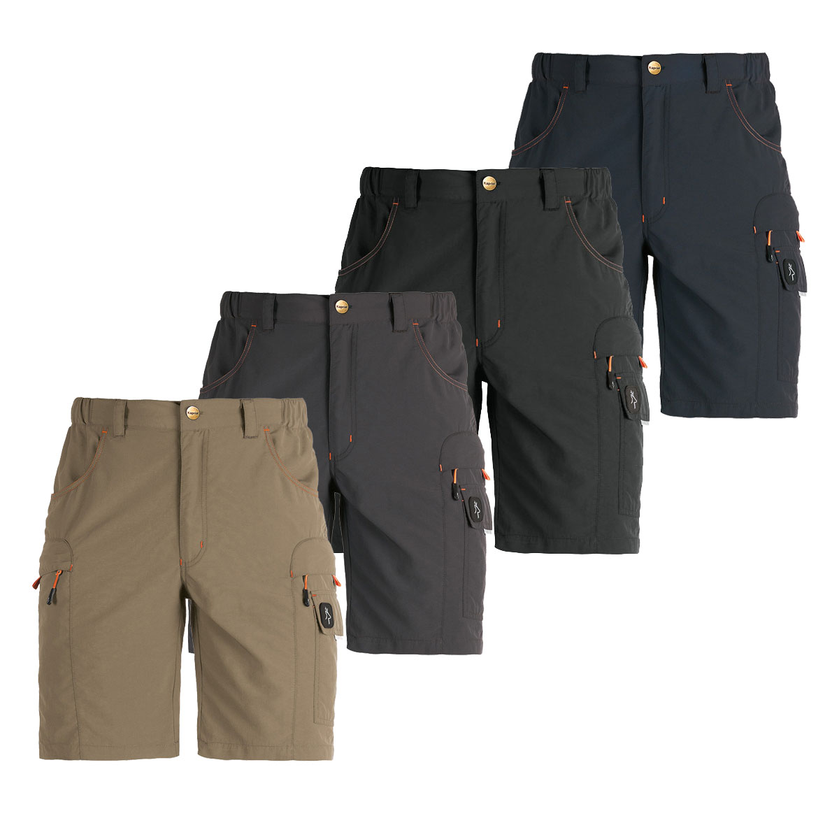 Kapriol Ghibli Arbeitsshorts - S - Blau