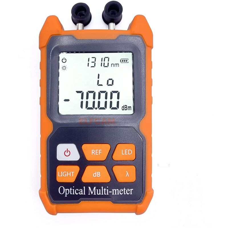 Elfcam® - Einzigartiges Tragbares Optisches Multimeter E-200, Fotometer Mit Vfl, Messbereich: -70 Dbm Bis +6 Dbm