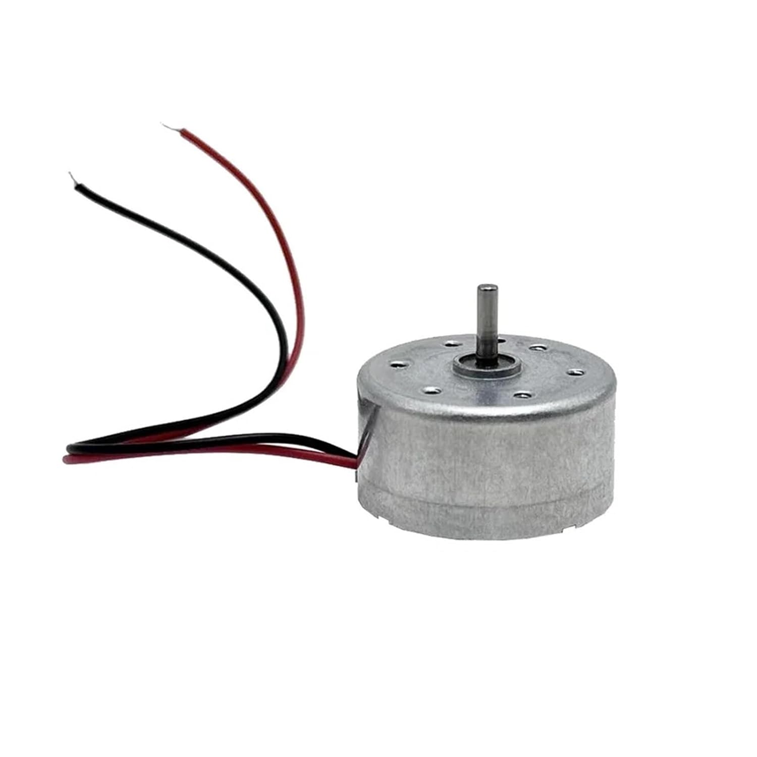 Gleichstrommotor – 1 Stück – Metall – Niedrigstrom – Elektronik-bastelprojekt – 24,3 X 12,4 Mm