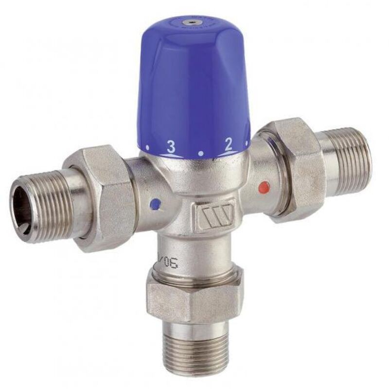 Messing-verteiler Für Sanitär- Und Heizungsanlagen, Außengewinde-auf-außengewinde, Mit 1/2"-abzweiganschluss – 3" – Watts Industries