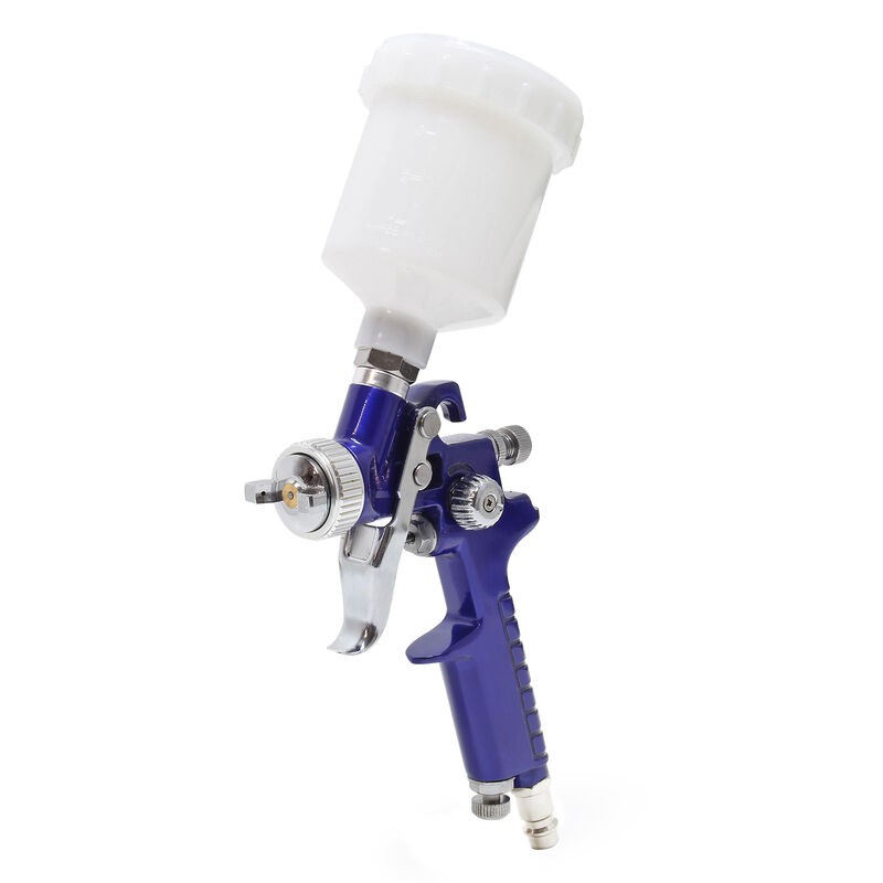 Xpotool Professional Hvlp-2000 Farbspritzpistole – Mit 0,5-mm-düse Und 100-ml-farbbehälter – Airbrushing, Bräunung, Tätowieren, Nageldesign, Maniküre