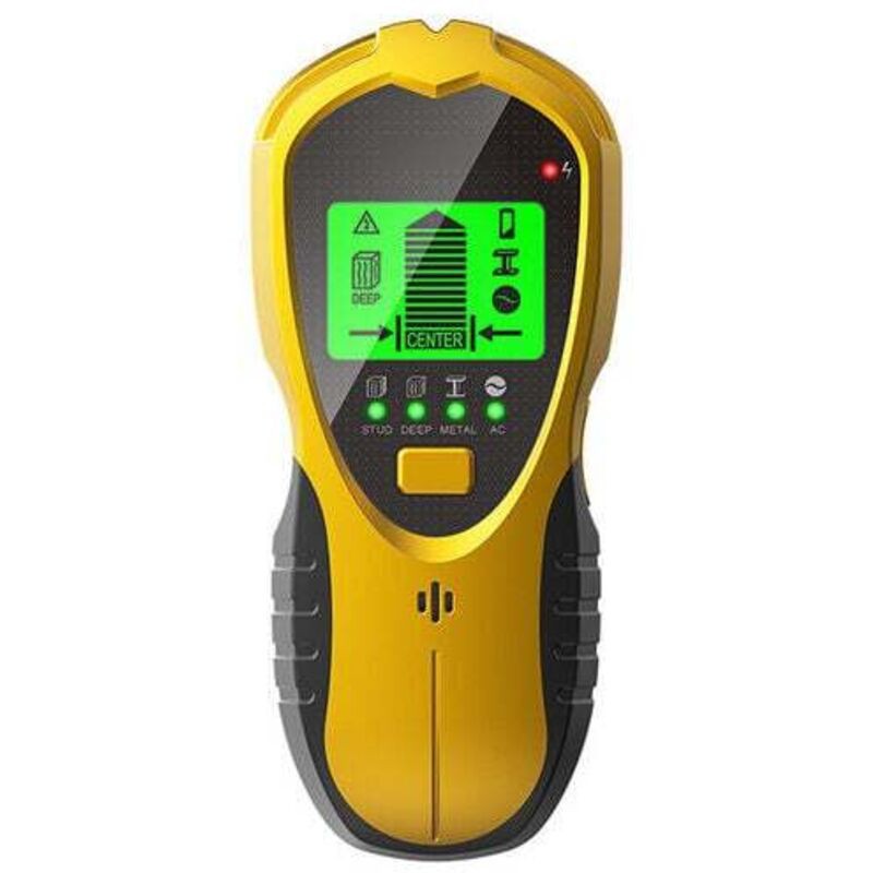 4-in-1 Wanddetektor, Wandmontierter Metalldetektor Mit Lcd-bildschirm, Balkendetektor, Detektor Zum Aufspüren Von Metall, Elektrischen Leitungen Und Holzständern In Wänden, Böden Und Decken