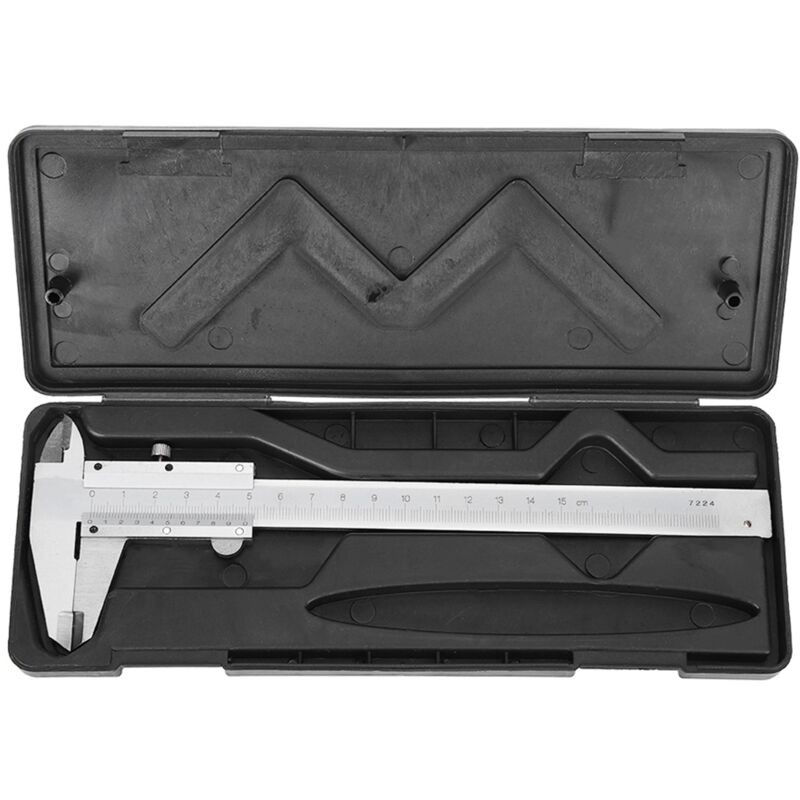 Jeffergarden Messschieber Aus Kohlenstoffstahl, Nonius-skala, Hochpräzises Heimwerker-messgerät 0-150 Mm Für Den Hausgebrauch