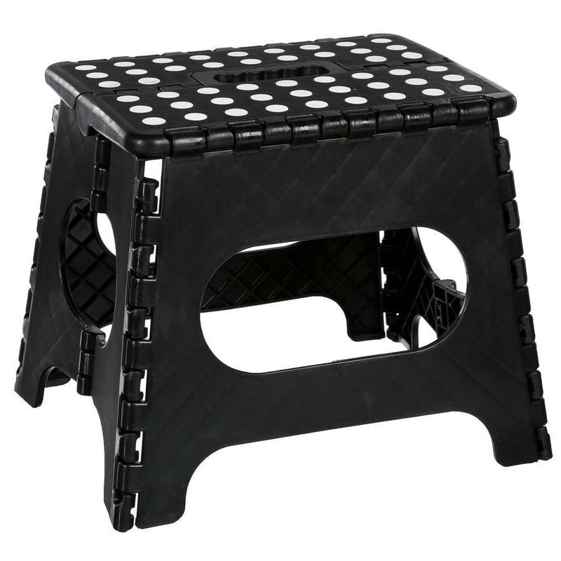 Klapptritt / Fußhocker Schwarz - Klapptritt / Fußhocker Schwarz - Klapptritt / Fußhocker Schwarz