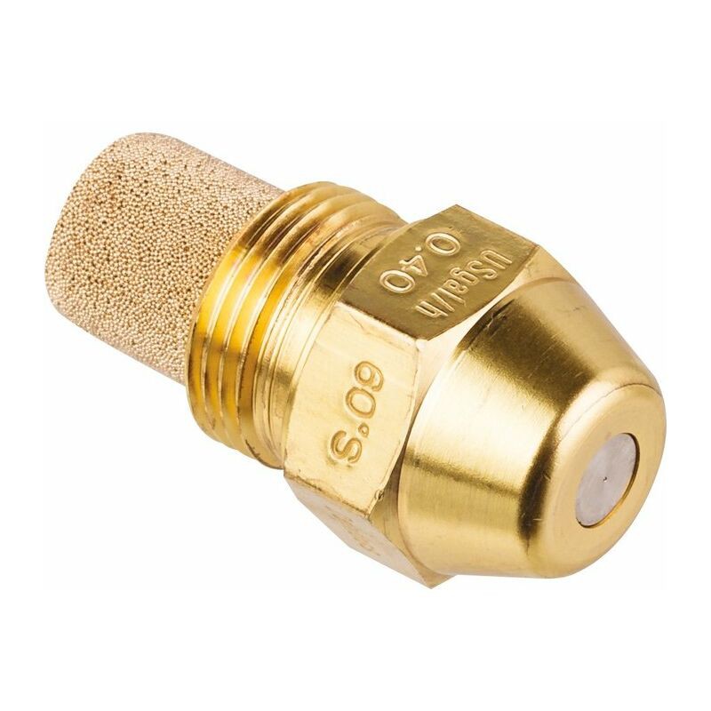Danfoss – Zentralheizungsdüse Od Typ S – Durchflussmenge 0,50 Us-gallonen/h – Sprühwinkel 60° – Präzise Konische Verteilung – 030f6908