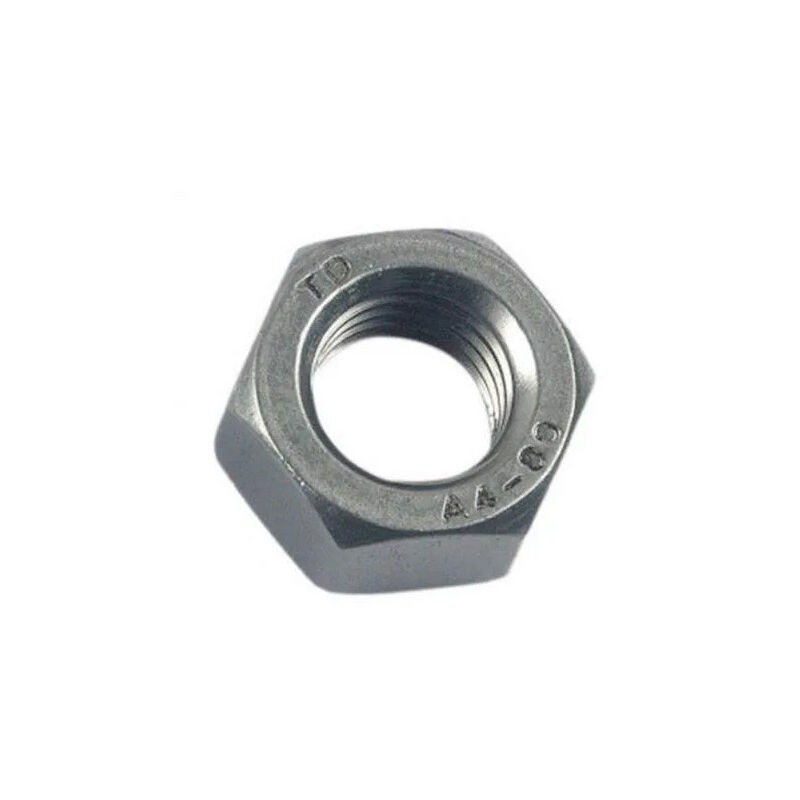 Sechskantmutter Aus Edelstahl A4, 12 Mm Durchmesser, 4 Stück. - Sechskantmutter Aus Edelstahl A4, 12 Mm Durchmesser, 4 Stück.