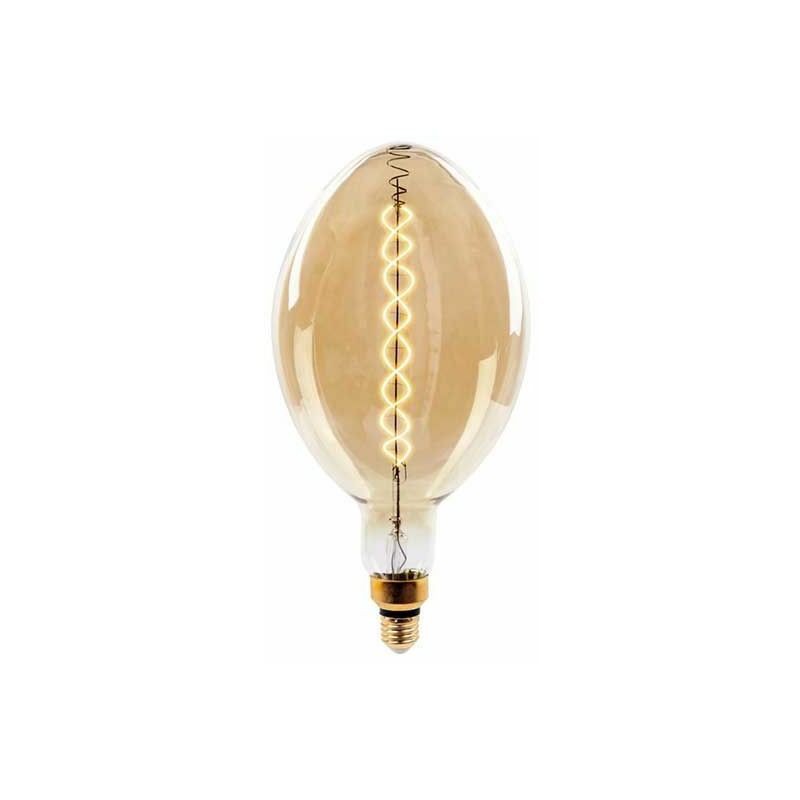 V-tac Vt-2168d Led-lampe 8w Vintage Xl Bf180 Zweifaden-spirale Bernsteinglas E27 2000k Dimmbar – Artikelnummer 7463