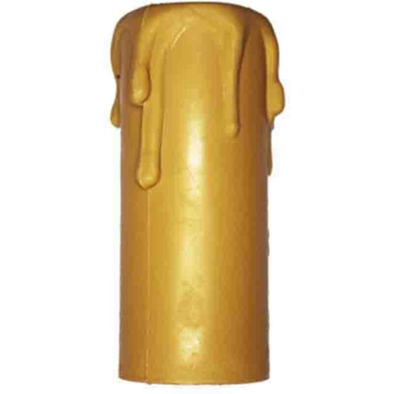 Attrappe Kleine Cremefarbene E14-fassung, Weiß, Solera 853