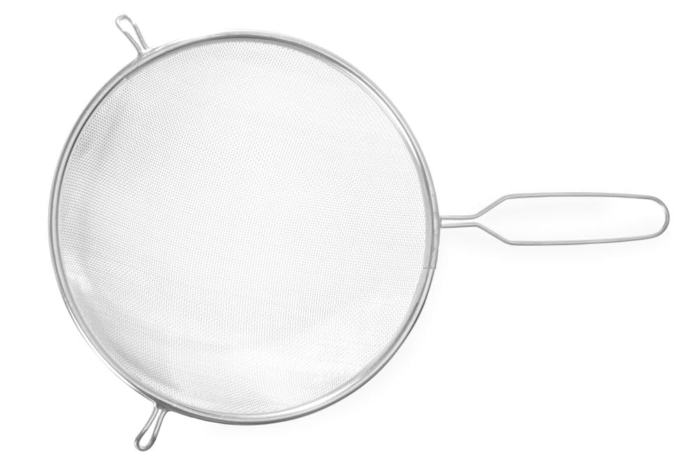 Sieb – 1-teilig – Verzinnter Stahl – Schlanker Griff – Profiküche – Ø 230 X 400 Mm