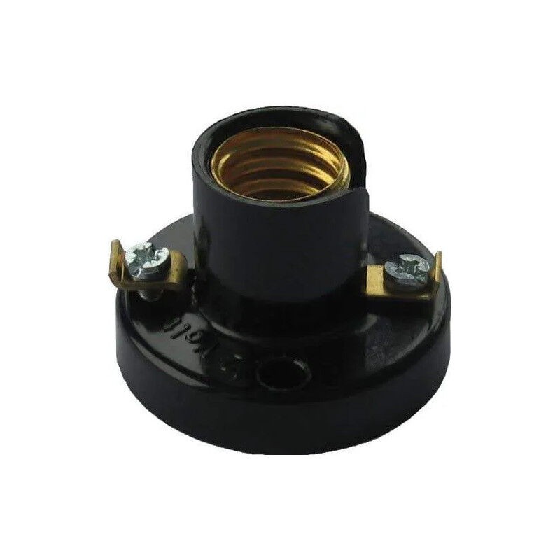 E10-wandsteckdose, 2 A, 250 V, 2 Befestigungslöcher Im Abstand Von 30 Mm
