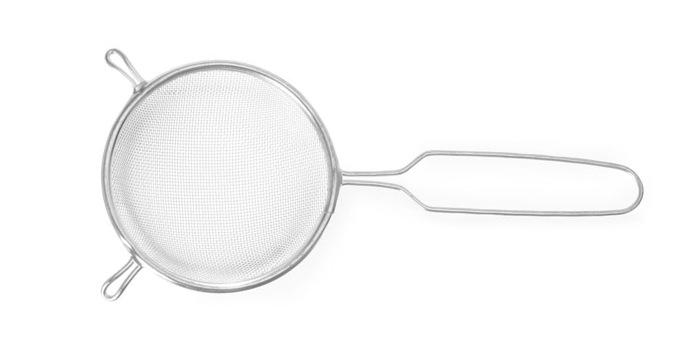 Sieb – 1 Stück – Verzinnter Stahl – Schlanker Griff – Profiküche – Ø 200 X 360 Mm