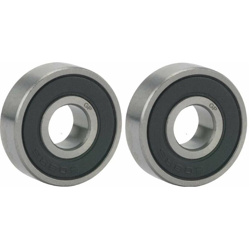 2x 608-2rs 8x22x7mm Abgedichtete Kugellager Für Motorrad, Roller, Moped, Auto, Anhänger, Traktor