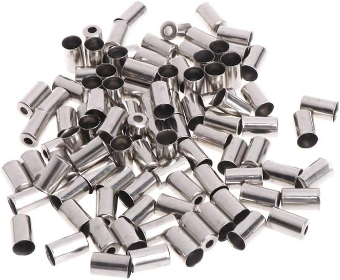 Bremsseil-endkappen – 100 Stück – Edelstahl – Hochfest – Autoreparatur – 5 Mm