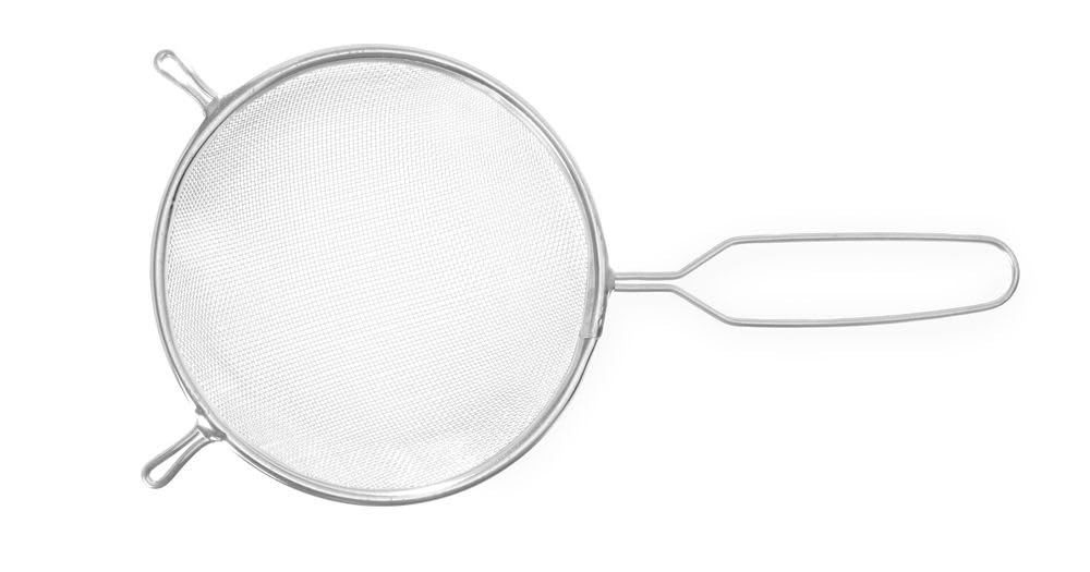 Sieb – 1 Stück – Verzinnter Stahl – Schlanker Griff – Küche – Ø 160 X 320 Mm