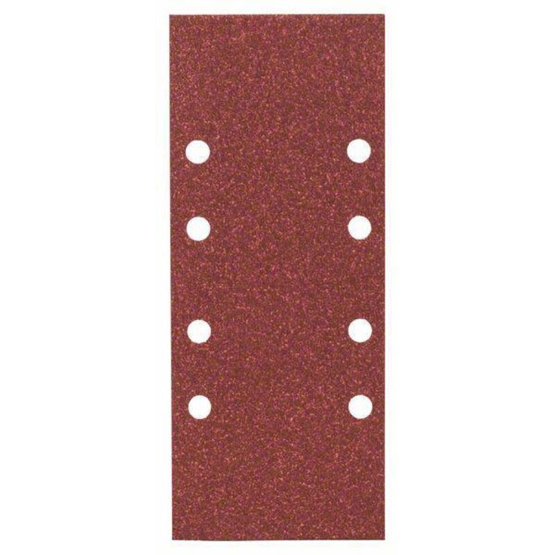 Bosch Schleifblatt-set Für Schwingschleifer 25tlg. 8 Löcher 93 X 230 Mm 80 - 2607017099