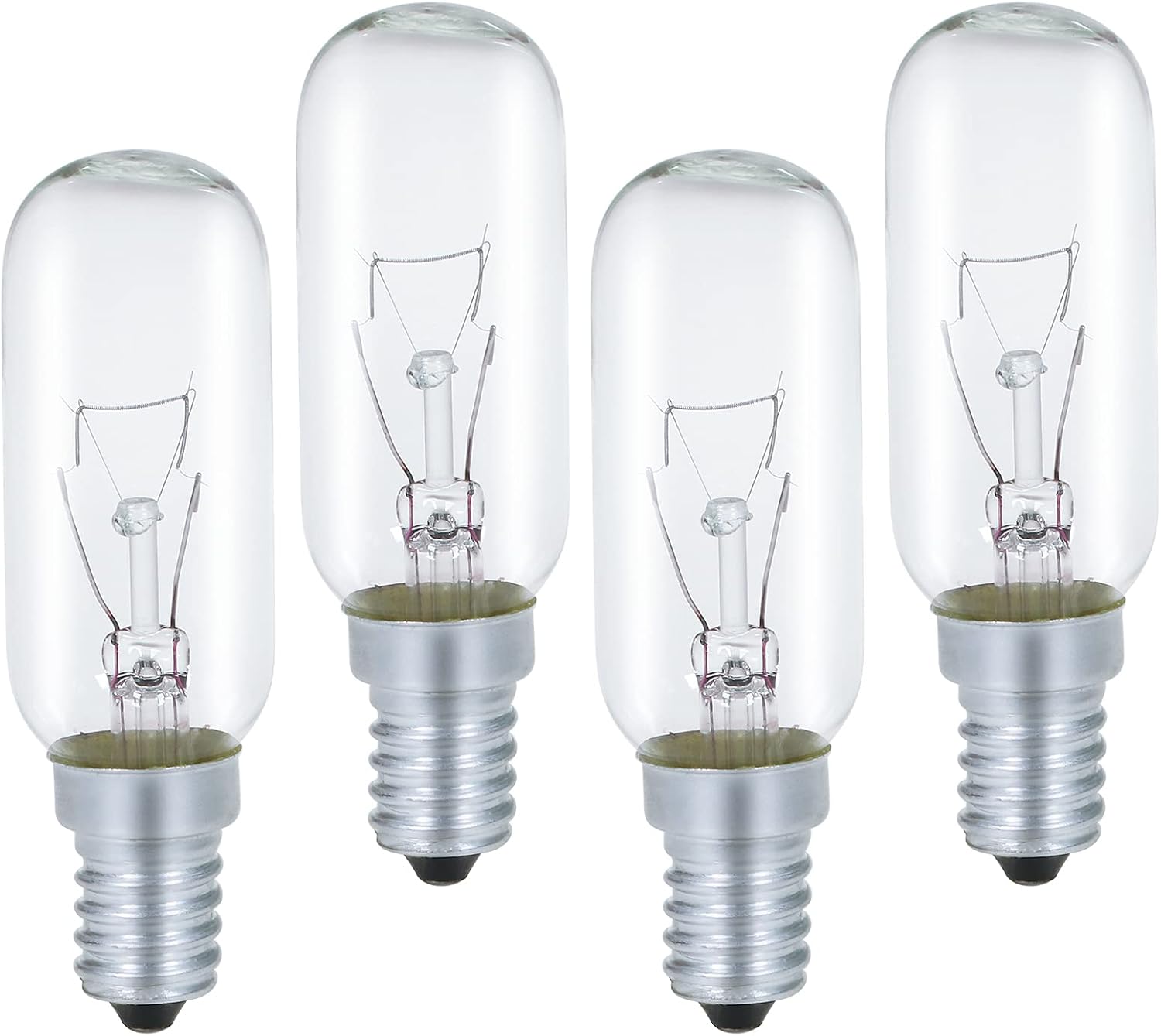 E14 Dunstabzugshaubenlampe – 4er-pack – T25 Glas – 40 W Dimmbar – Für Küche Und Kühlschrank – 230 V