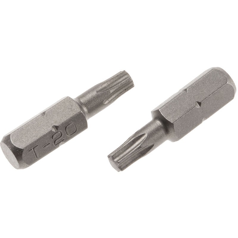 Rs Pro – Torx T20 Schraubendreher-bit – Chrom-vanadium-stahl – Länge 25 Mm – 5er-pack – Für Schlitz- Und Sechskantschrauben