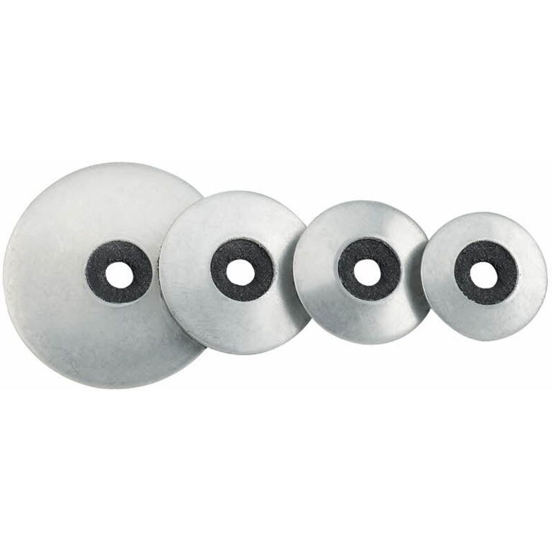 1000 Verzinkte Epdm-stahl-vulkanisationsscheiben, 14 Mm Durchmesser, Für Dachdeckungen - Arane14 - Index