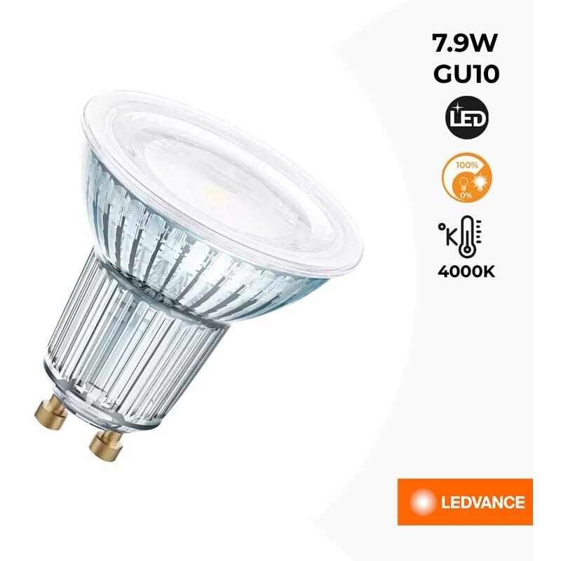 Dimmbare Led-lampe Gu10 7,9 W 650 Lm Par16 Dim 4058075609013 4000 K Neutralweiß
