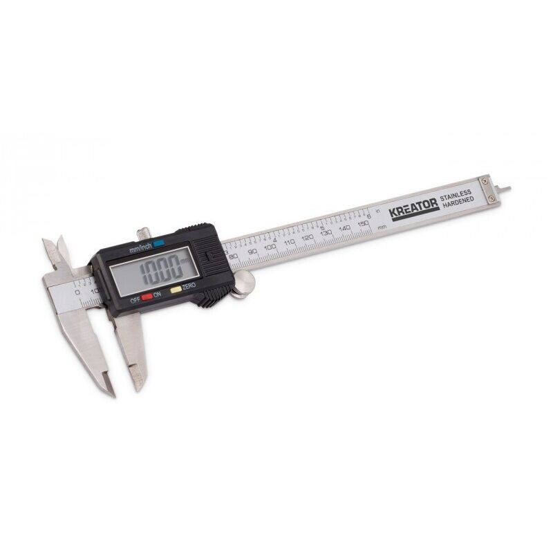 Kreator 150mm Digitaler Elektronischer Messschieber Krt705004 - Kreator 150mm Digitaler Elektronischer Messschieber Krt705004