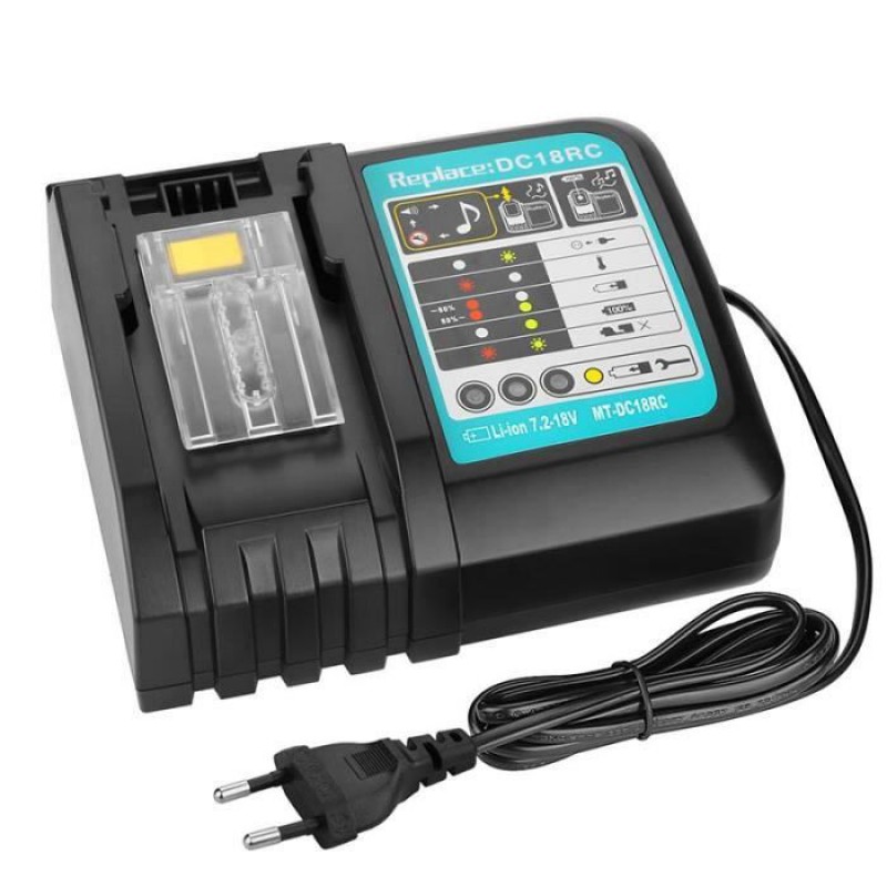 Schnellladegerät - Makita - Dc18ra Dc18rc - 7,2-18 V - Li-ion - 600 G