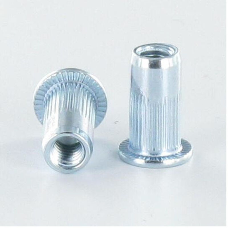 Flachkopf-nietmutter Tp M10x22 Acpc60, Verzinkter Stahl – 30 Stück