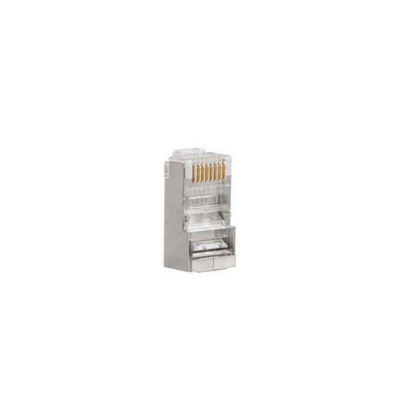 Lanberg Pls-5000 Ethernet-hub/injektor – Packung Mit 100 Rj45-netzwerksteckern Für Cat5e-ftp-kabel