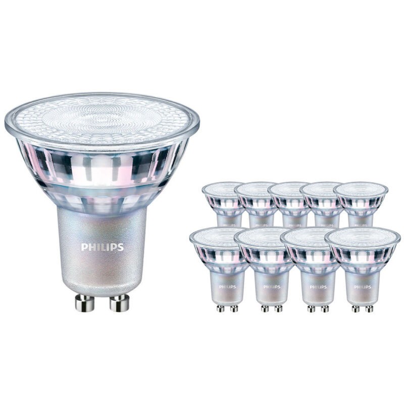 Konvolut 10x Philips Corepro Led-spot Gu10 Par16 4,6w 390lm 36d - 840 - Konvolut 10x Philips Corepro Led-spot Gu10 Par16 4,6w 390lm 36d - 840