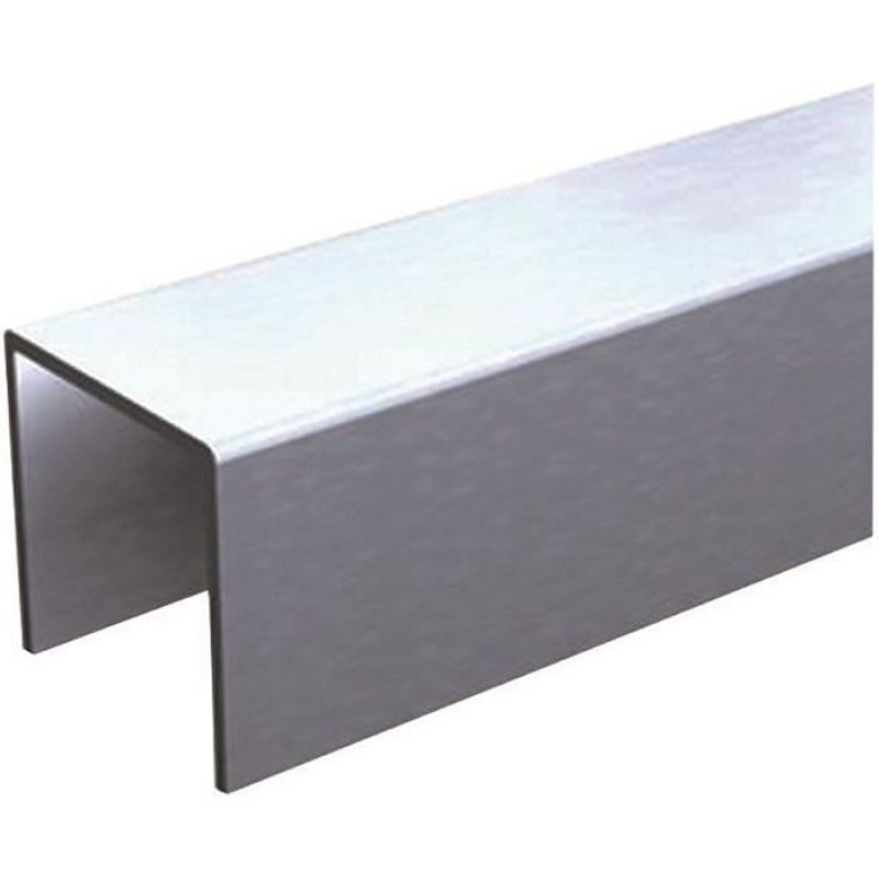 Mantion Flot Profile 'u' 30x30 Galva Em 3m