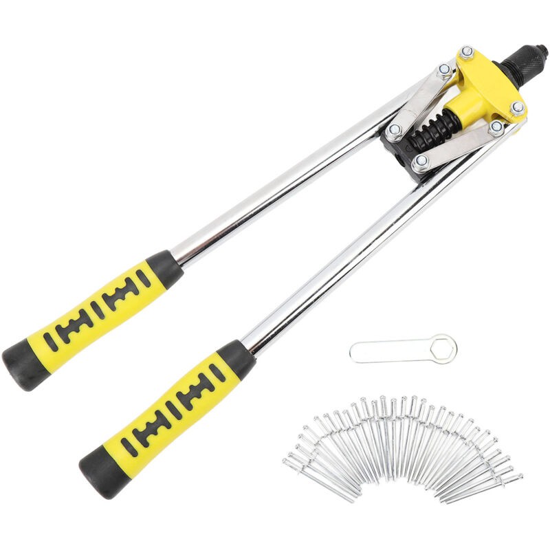 Gistuch Blindnietzange, Nietzange Für Aluminium- Und Stahlnieten, Professionelles Hochleistungs-nietzangen-set, Nietzange Mit 29 Nieten Und Innensechskantschlüssel
